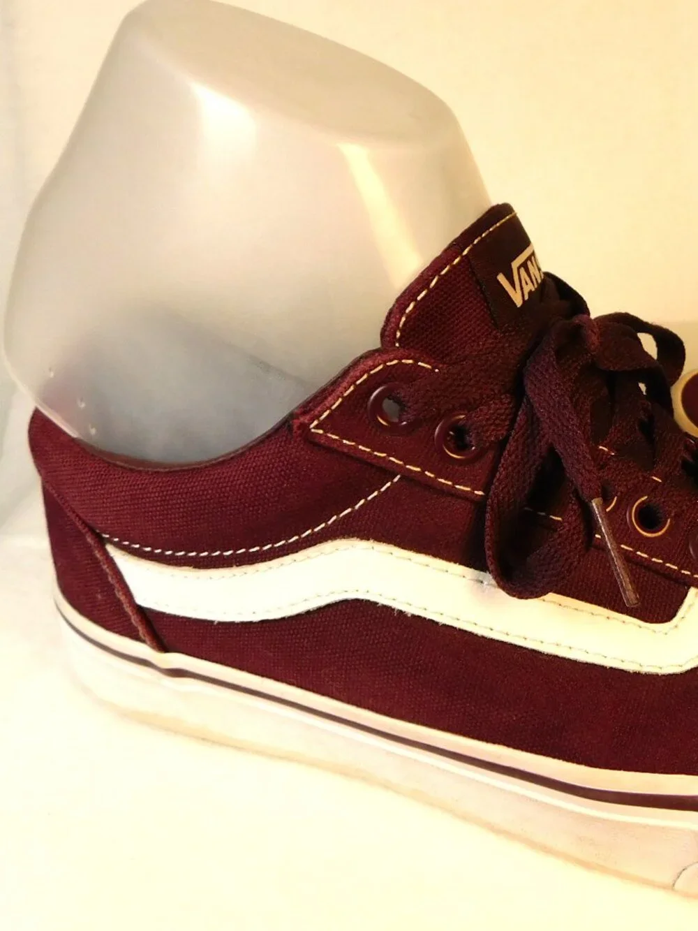 Vans Ward Men's Size 8 Old Skool Skate Shoes Sneakers Port Royale/White # 500714